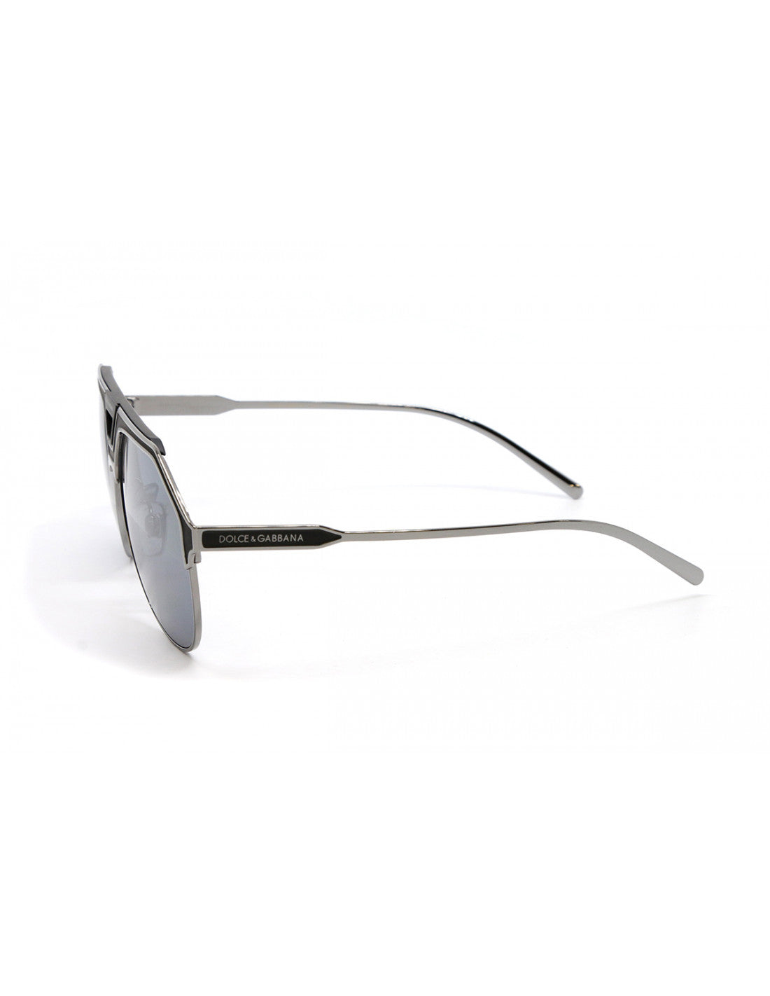 Dolce & Gabbana DG2257 1277/6G Aviator Plata Espejo
