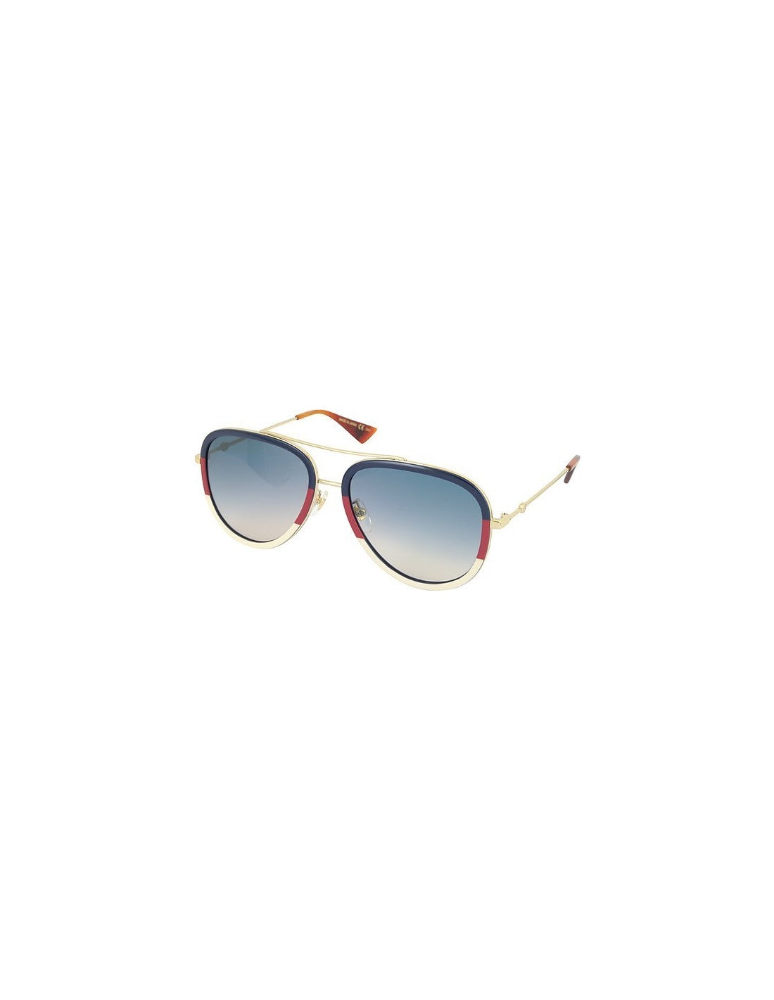 Gucci Gg0062s 013 Aviator Gota Piloto Azul Degradado Blanco