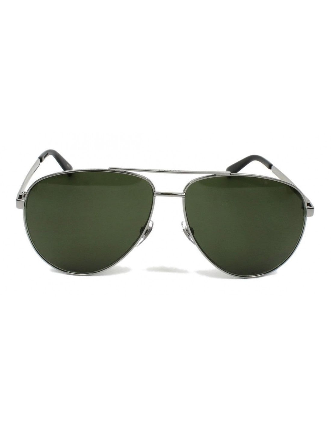 Gucci Gg0137s 003 Aviador Gris Plateado Clasico Original