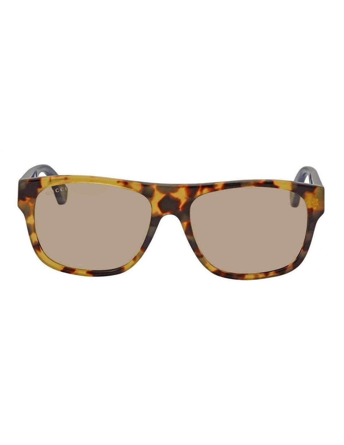 Gucci Gg0341s 006 Square Shape Carey Rojo Ambar Original