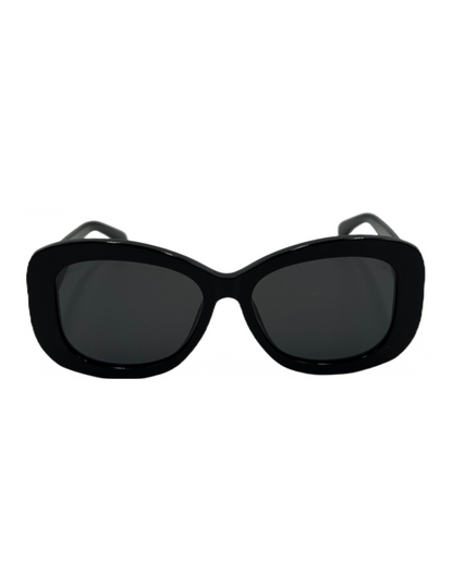 Chanel CH5468-B c.501 Square shape Negro Dorado