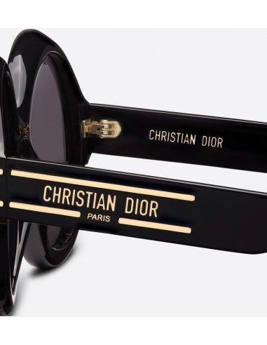 Dior Signature R1U 10A0 Round Shape Negro