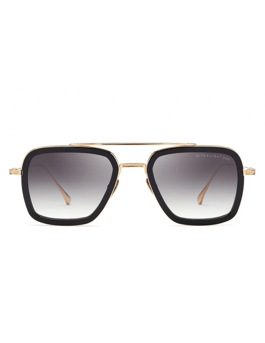 Dita FLIGHT.006 BLK-GLD Aviator Gris Dorado Titanio