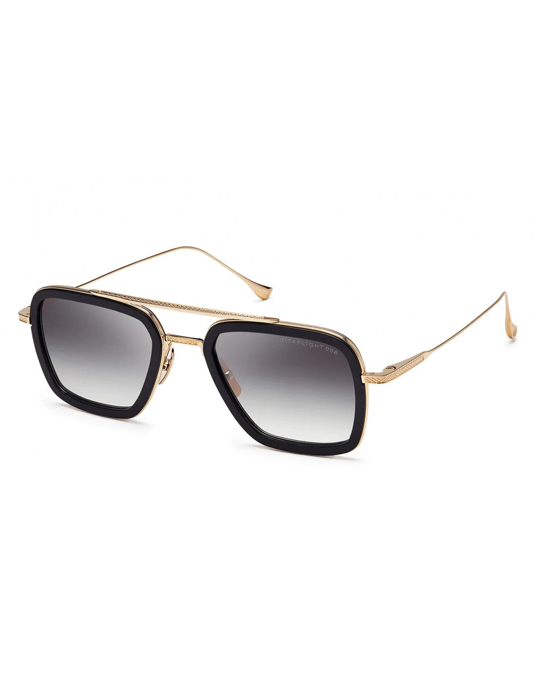 Dita FLIGHT.006 BLK-GLD Aviator Gris Dorado Titanio