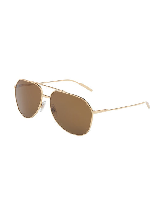 Dolce & Gabbana DG2166 02/83 Aviator Cafe Dorado