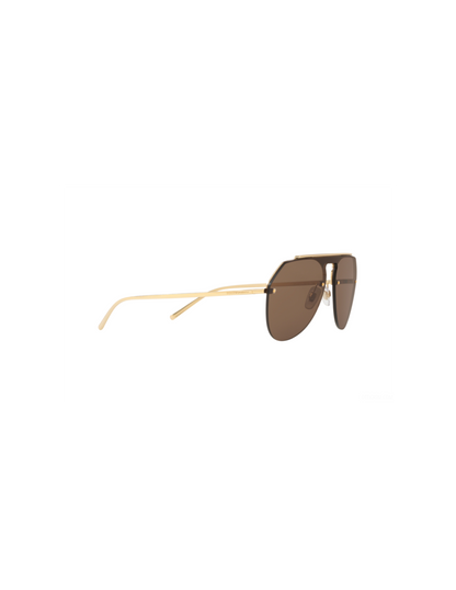 Dolce & Gabbana DG2213 02/73 Royal Aviator Cafe Dorado