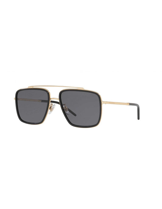 Dolce & Gabbana DG2220 02/81 Square Shape Negro Dorado