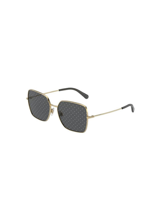 Dolce & Gabbana DG2242 02/L Square Shape Negro Puntos Dorado