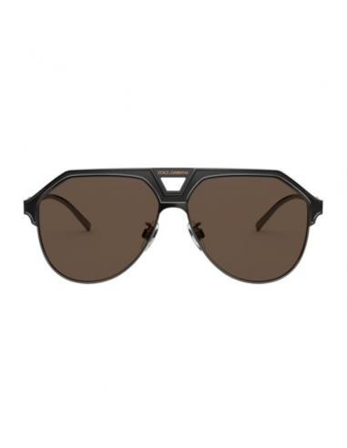 Dolce & Gabbana DG2257 1350/73 Aviator Cafe Gunmetal