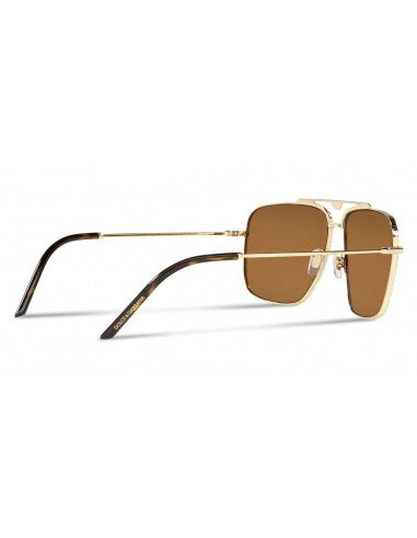 Dolce & Gabbana DG2264 02/73 Square Shape Dorado espejo