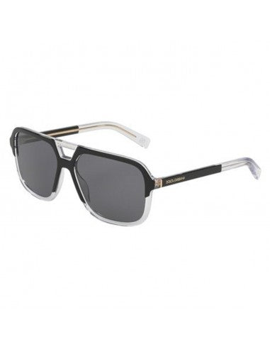 Dolce & Gabbana DG4354 501/81 Aviator Square Negro Polarizado