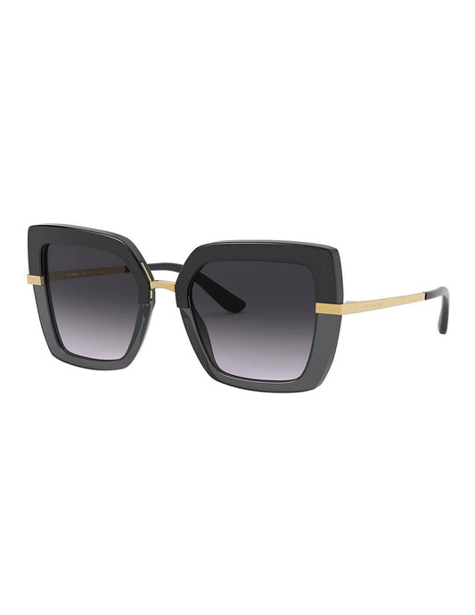 Dolce & Gabbana DG4373 3246/8G Square Shape Negro Dorado