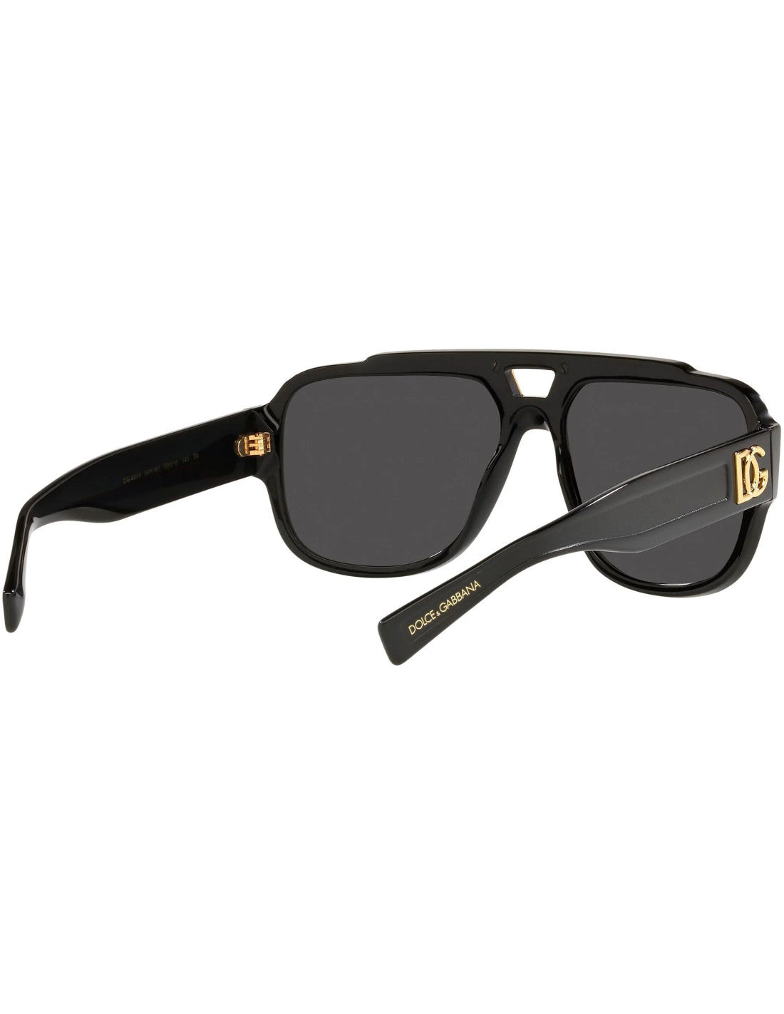 Dolce & Gabbana DG4389-F 501/87 Aviator Black Gold