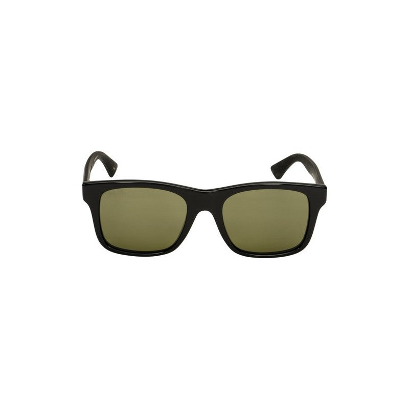Gucci Gg0008S 001 Square Shape Acetato Negro Mate Original