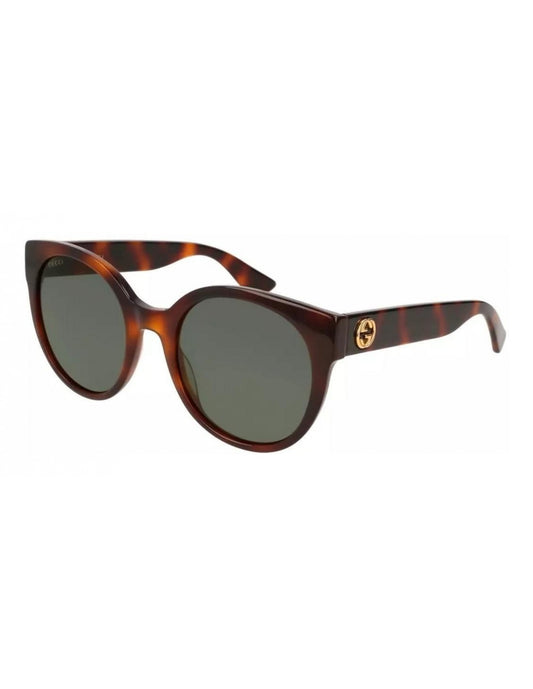 Gucci GG0416SK 005 Round Acetato Carey Azul Cafe degradado