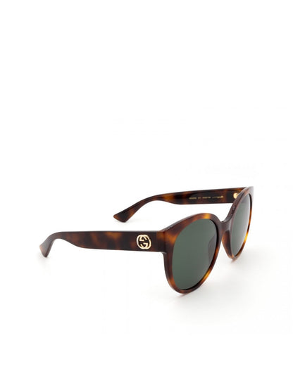 Gucci GG0416SK 005 Round Acetato Carey Azul Cafe degradado