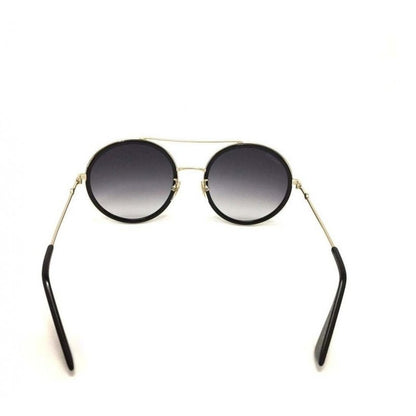 Gucci Gg0061s 001 Round Double Bridge Negro Nuevo Original