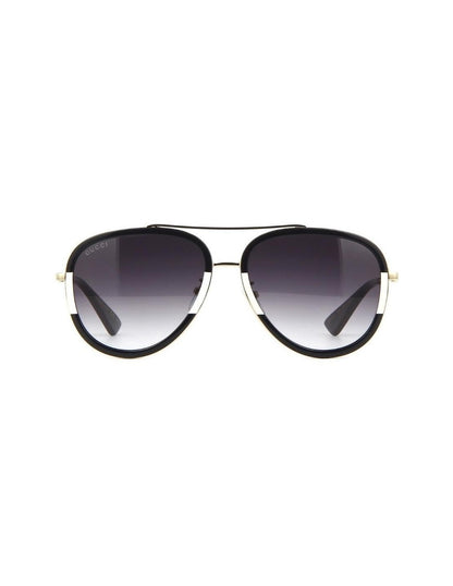 Gucci Gg0062s 006 Aviador Negro Degradado Blanco Original