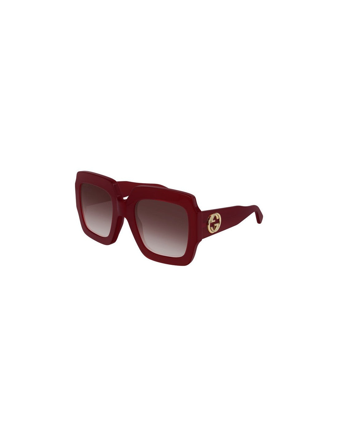 Gucci Gg0178s 005 Oversized Square Vino Degradado Original