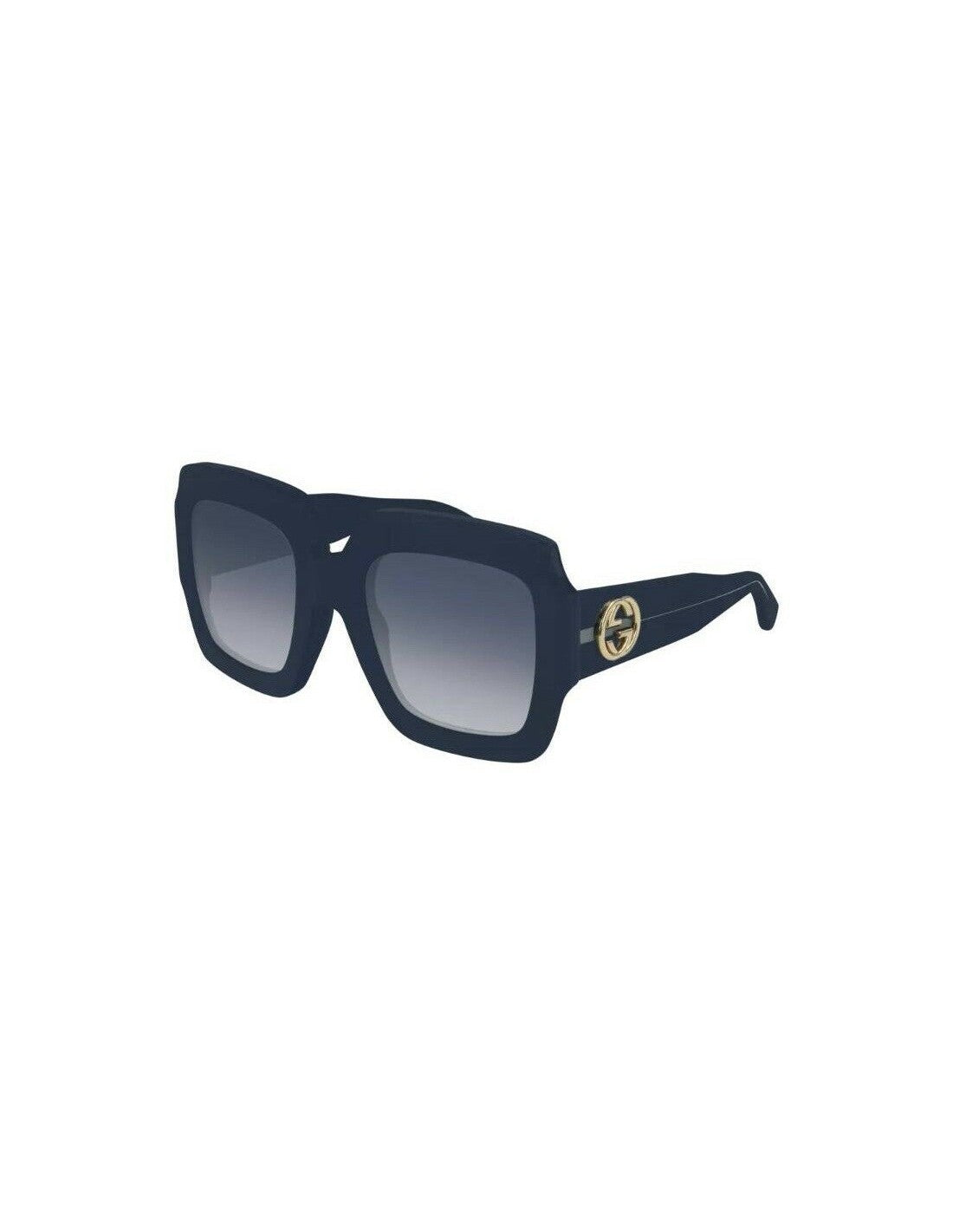 Gucci Gg0178s 006 Oversized Square Azul Marino Degradado Original