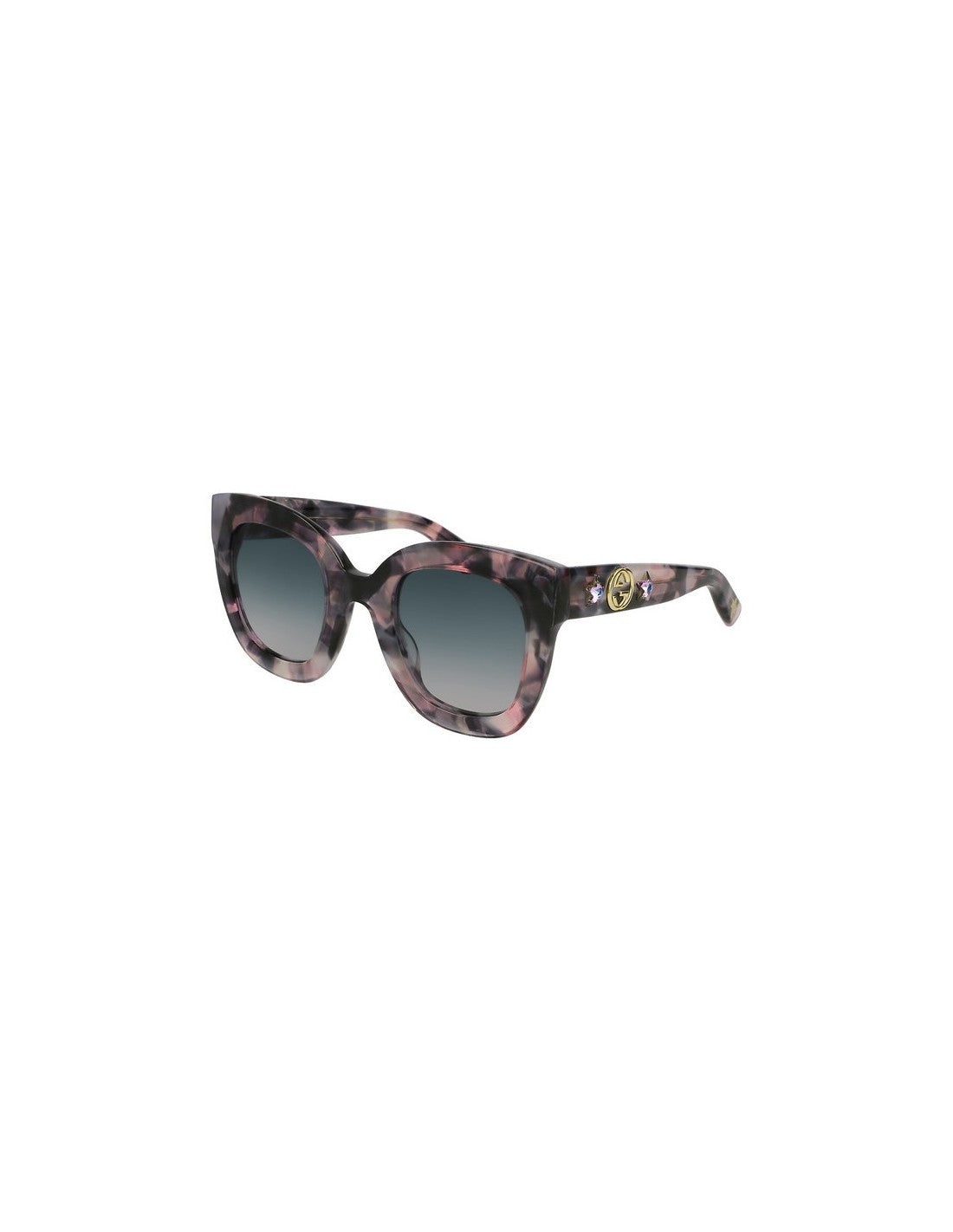 Gucci GG0208S 004 Square Oversized Rosa Azul degradado