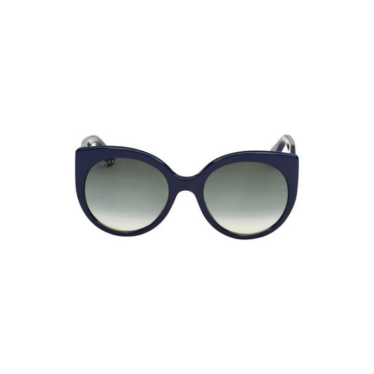 Gucci Gg0325S 008 Round Acetato Azul marino Degradado