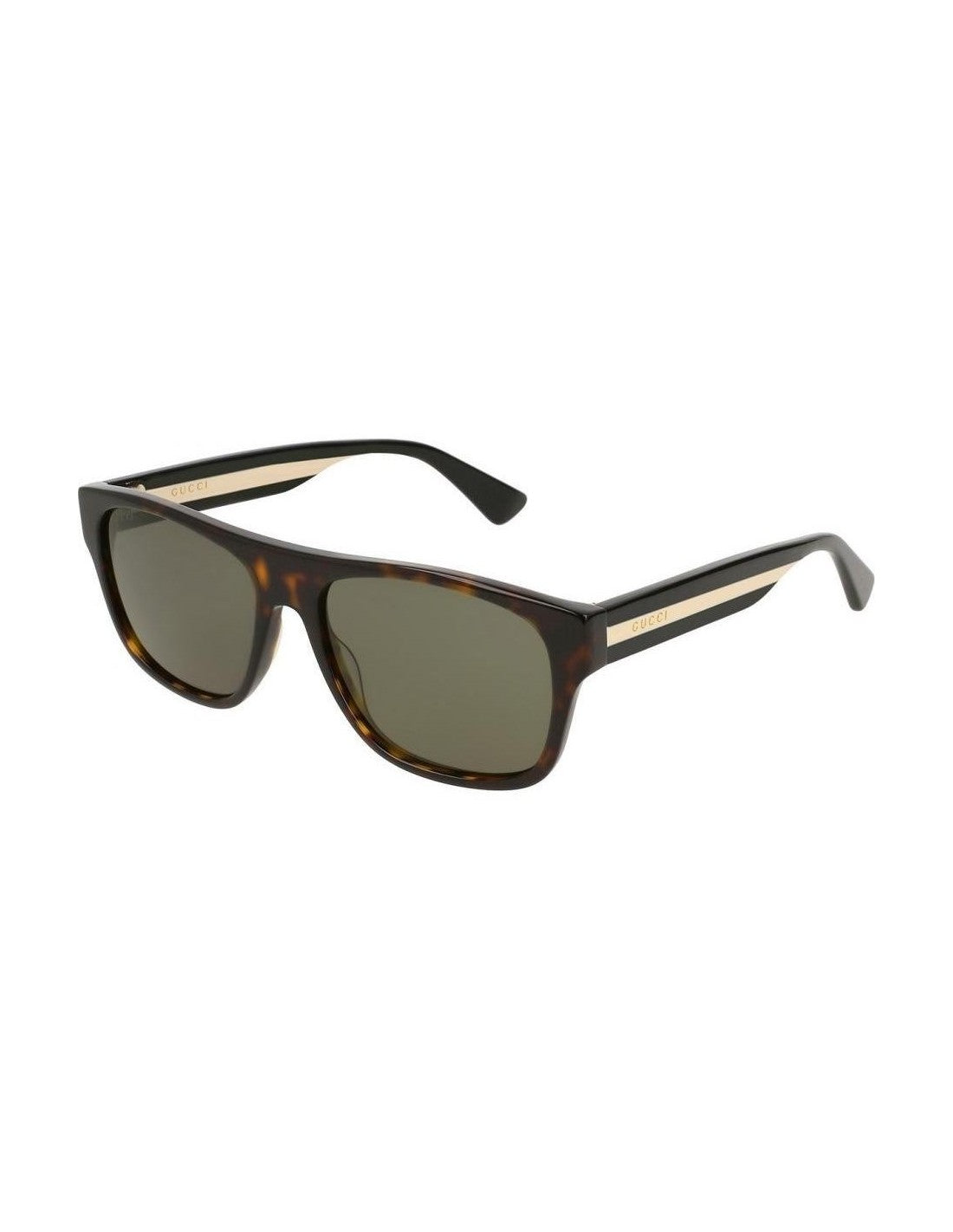 Gucci Gg0341s 003 Square Shape Carey Negro Blanco Original