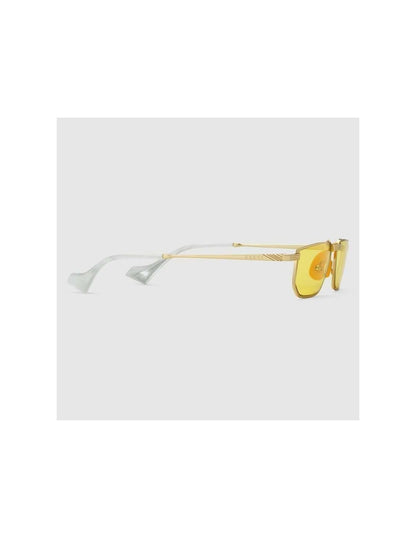 Gucci Gg0627s 001 Fashion Inspired Ambar Transparente Dorado