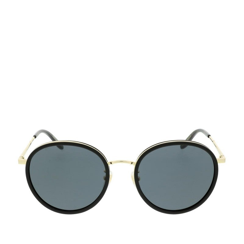 Gucci Gg0677SK 001 Round Metal Negro Dorado Original