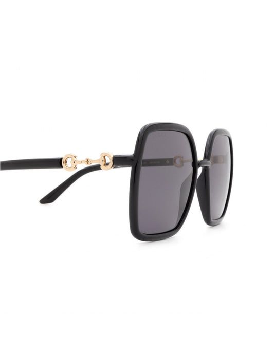 Gucci GG0890S 001 Shaque Shape Negro Dorado