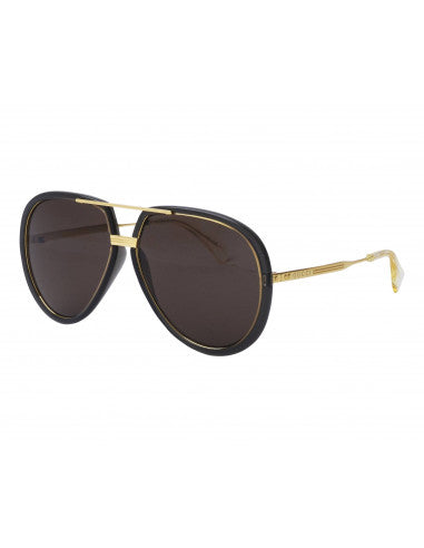 Gucci GG0904S 001 New Aviator Negro Dorado