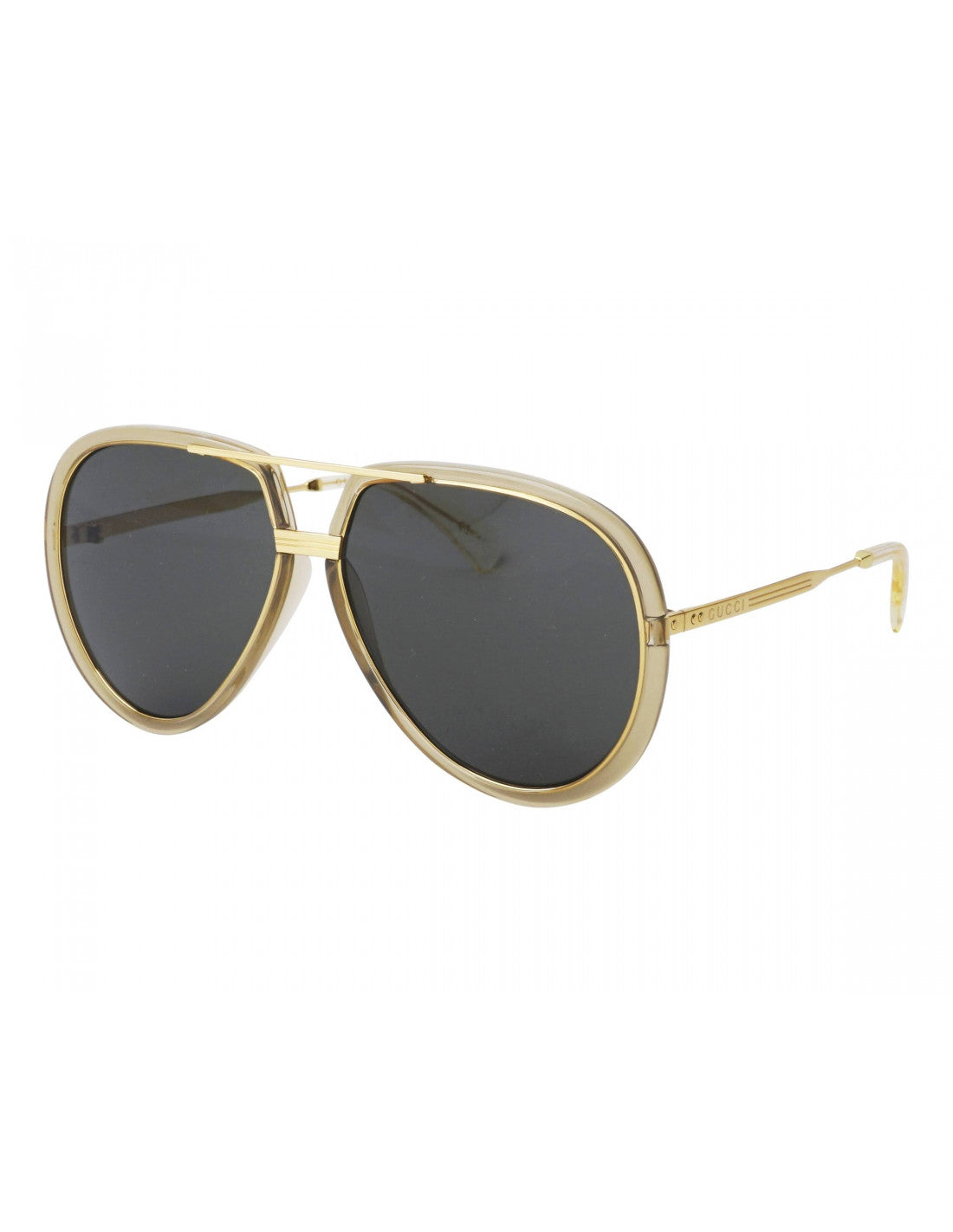 Gucci GG0904S 002 New Aviator Negro Transparente