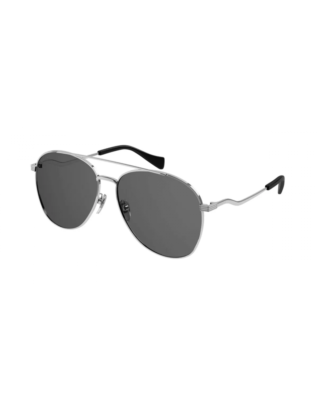 Gucci GG0969S 001 New Aviator Plata Negro