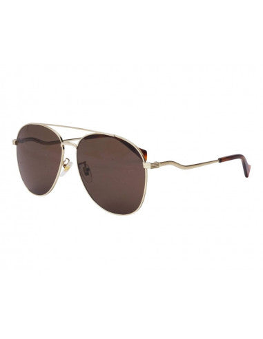 Gucci GG0969S 002 New Aviator Cafe Dorado