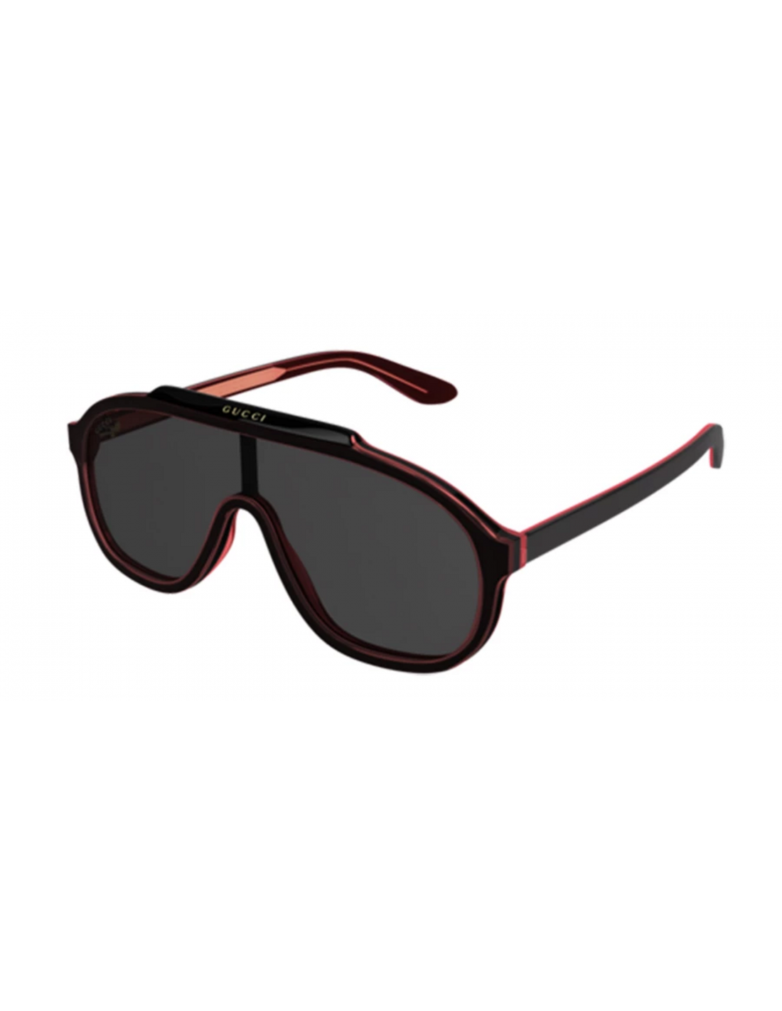 Gucci GG1038S 001 New Aviator Negro Rojo