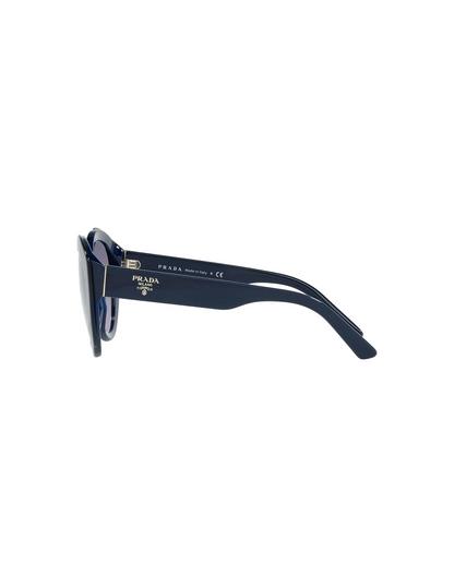 Prada SPR 01Y 08V-08I Square Shape Azul transparente