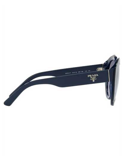 Prada SPR 01Y 08V-08I Square Shape Azul transparente