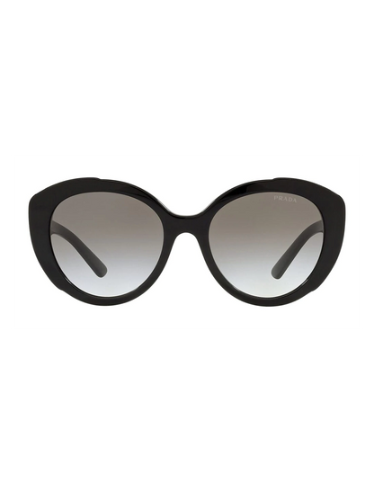 Prada SPR 01Y 1AB-0A7 Square Shape Gris Degradado negro