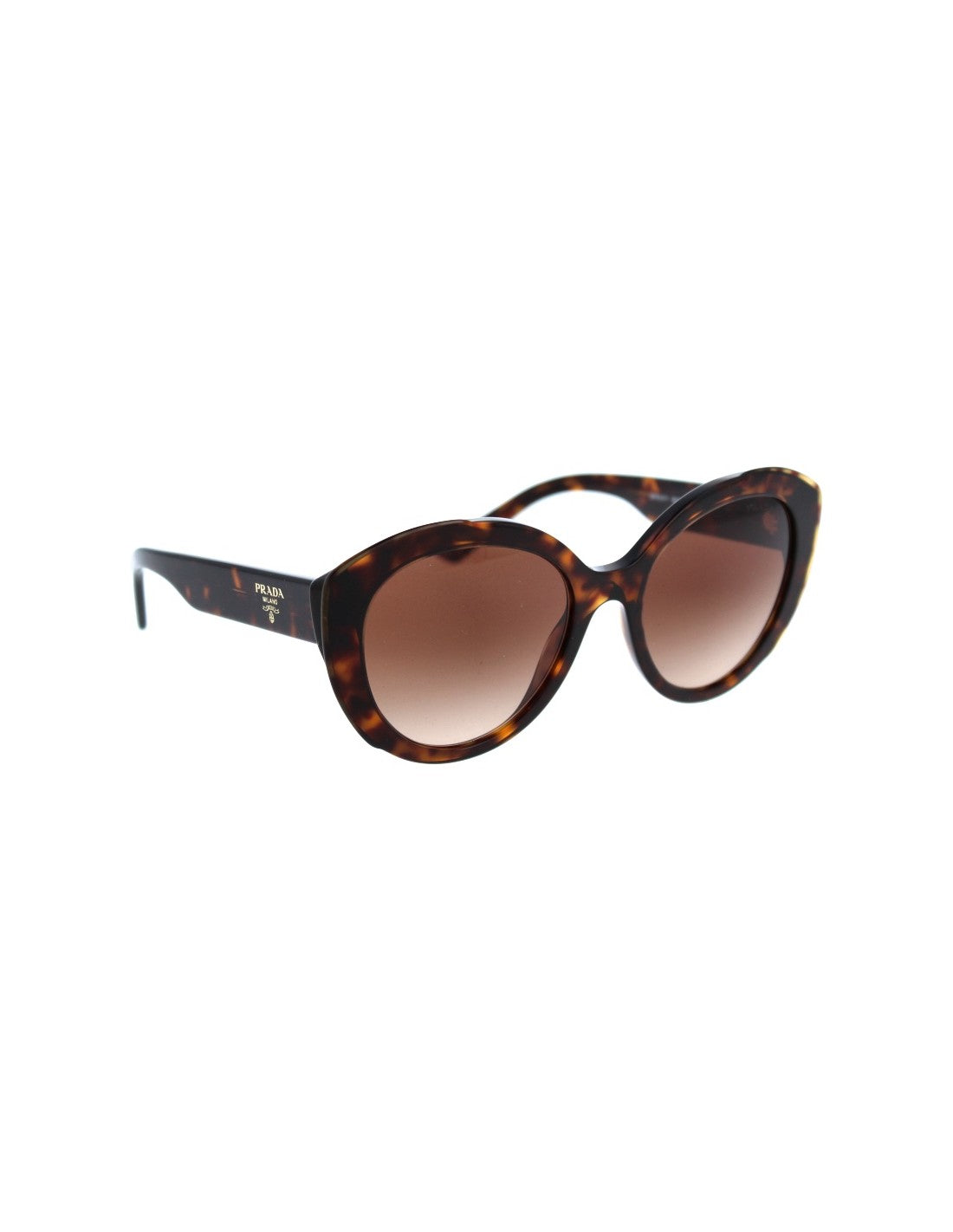 Prada SPR 01Y 2AU-6S1 Square Shape Cafe Degradado Carey