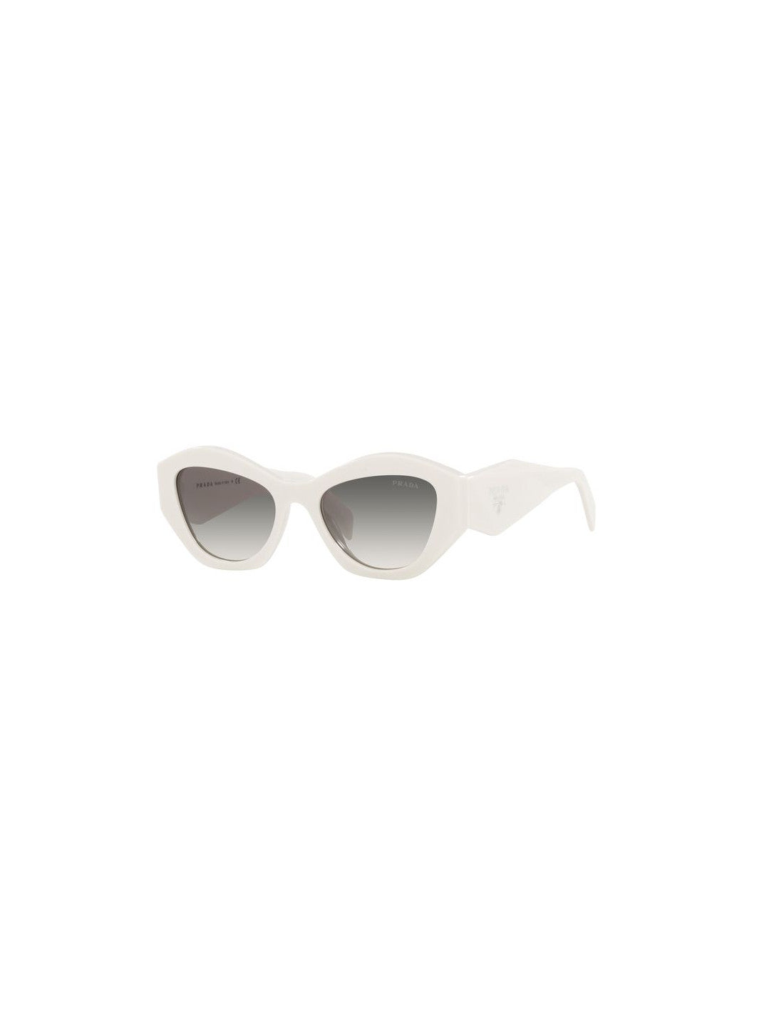 Prada SPR 07Y 142130 Symbole abstract Gris Degradado Blanco