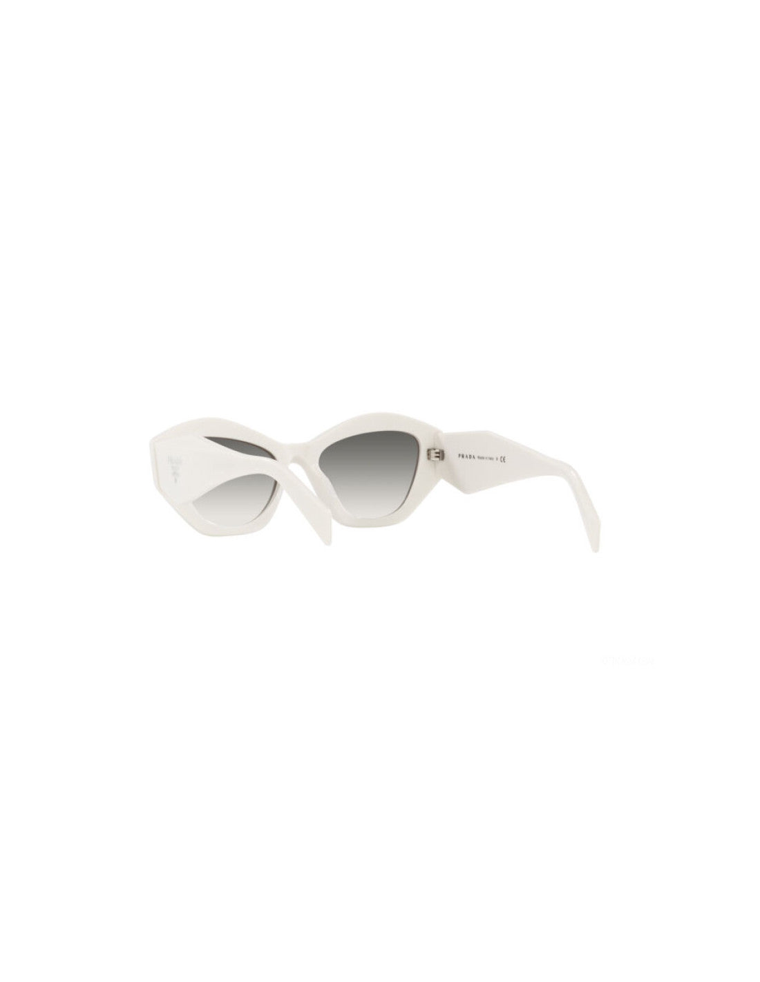 Prada SPR 07Y 142130 Symbole abstract Gris Degradado Blanco