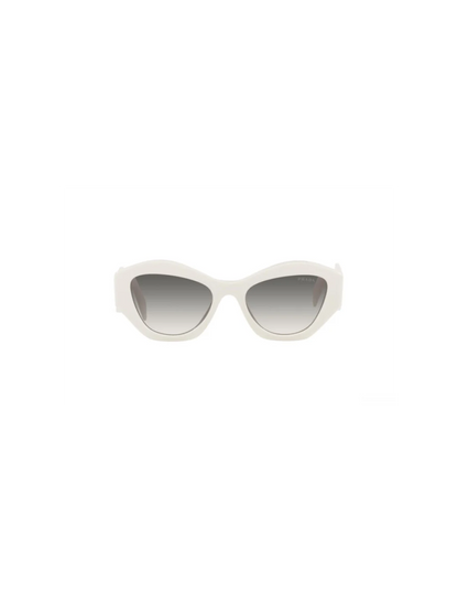 Prada SPR 07Y 142130 Symbole abstract Gris Degradado Blanco
