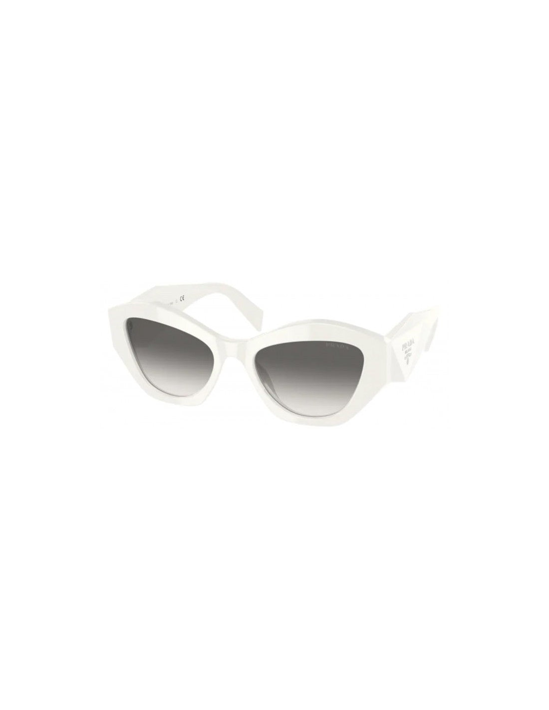 Prada SPR 07Y 142130 Symbole abstract Gris Degradado Blanco