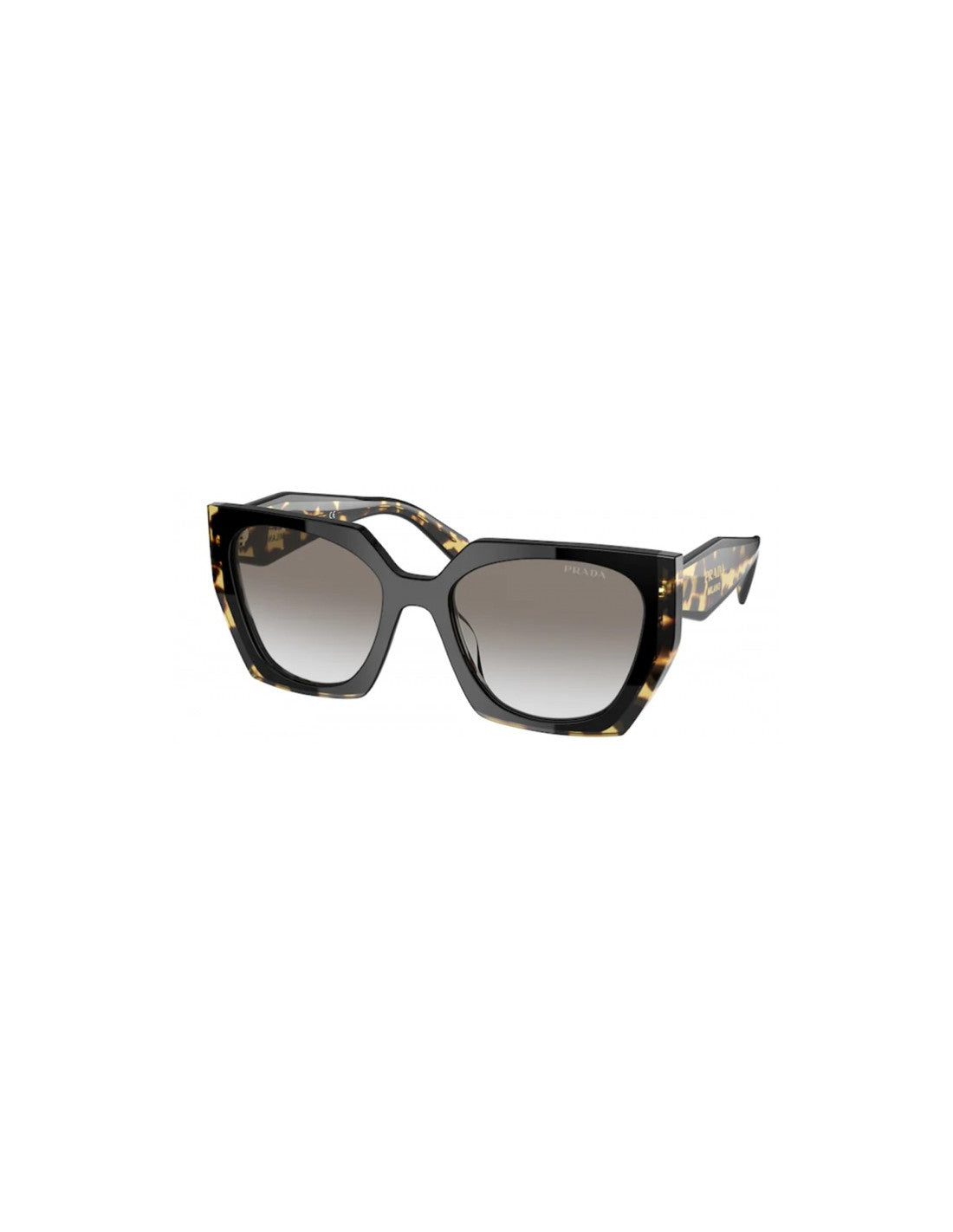 Prada SPR 15W 389-0A7 Rectangle Shape Carey Negro