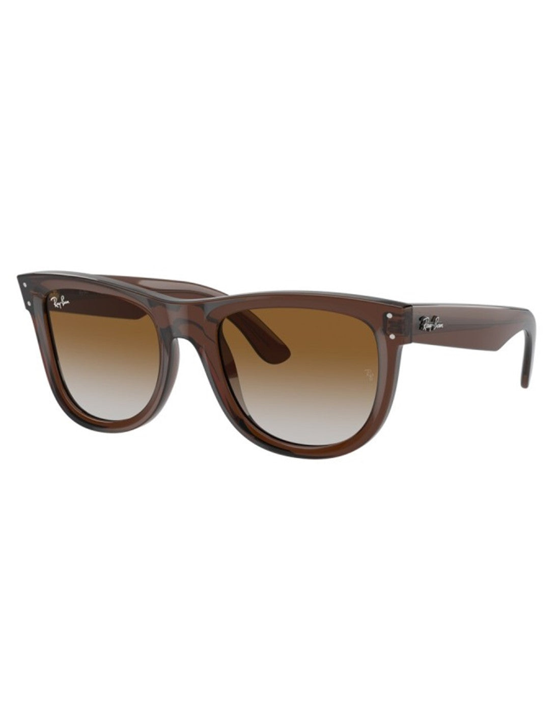 Ray Ban RB0502S 6709CB Wayfarer Reverse Transparent Brown