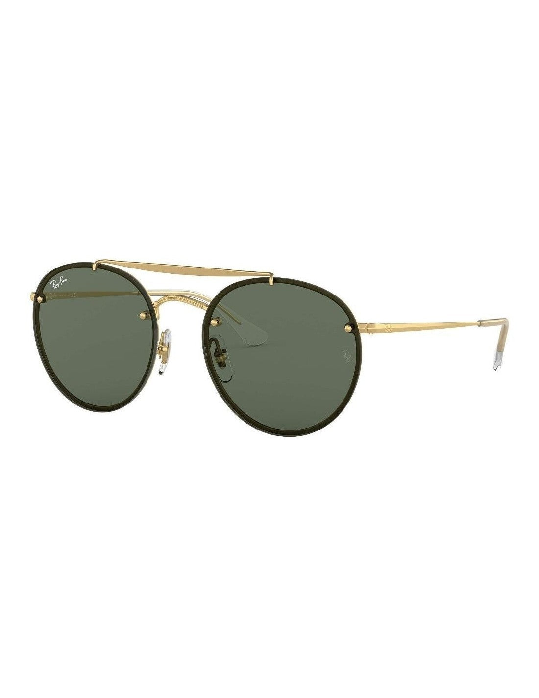 Ray Ban Rb3614n 914071 Round Double Bridge Blaze Negro G-15