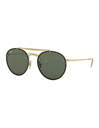 Ray Ban Rb3614n 914071 Round Double Bridge Blaze Negro G-15