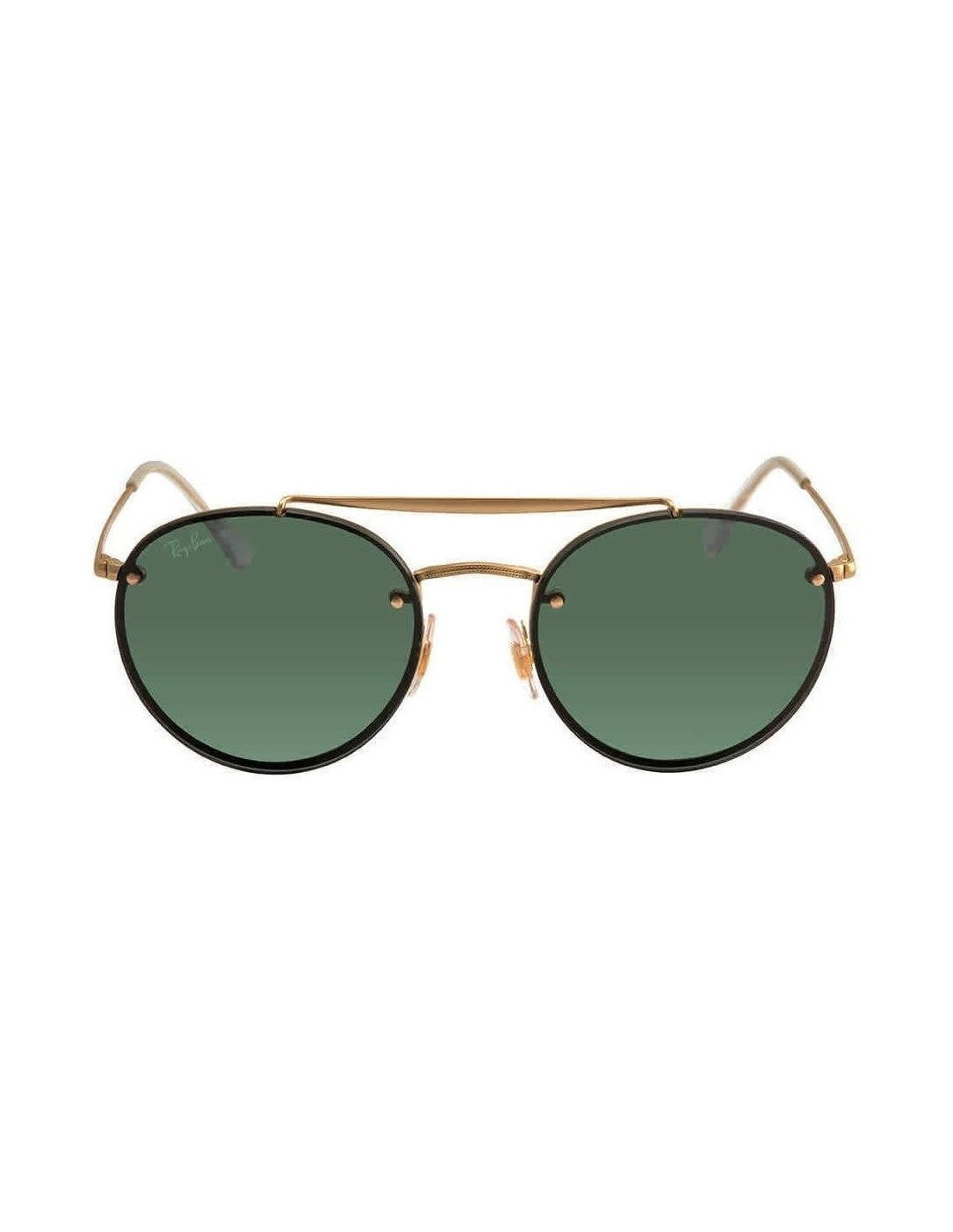 Ray Ban Rb3614n 914071 Round Double Bridge Blaze Negro G-15