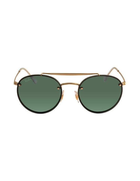 Ray Ban Rb3614n 914071 Round Double Bridge Blaze Negro G-15