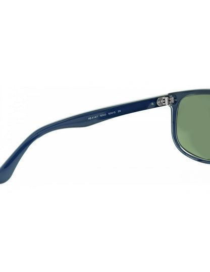 Ray Ban Rb4147 6040 Aviator Highstreet Azul Mate Negro G-15